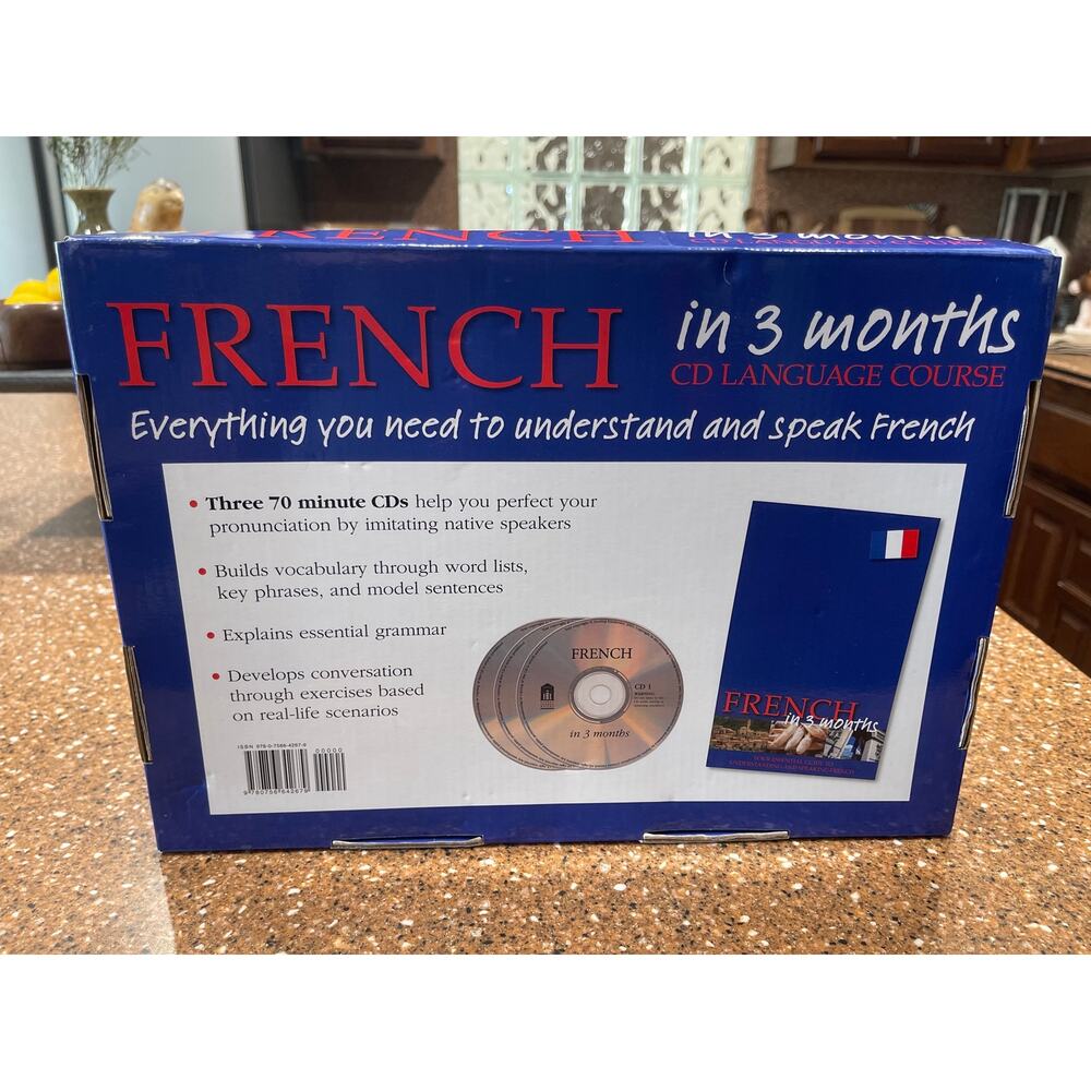 FRENCH IN 3 MONTHS LANGUAGE COURSE - Picture 2 of 3